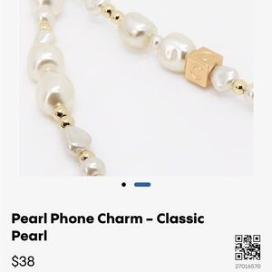 CASETiFY Pearl Phone Charm - Thumbnail 4
